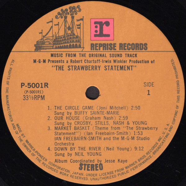 Various - The Strawberry Statement (Vinyl, LP, Repress)