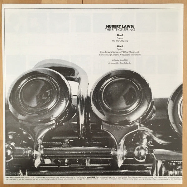 Hubert Laws - The Rite Of Spring (Vinyl, LP, Album, Limited Edition...