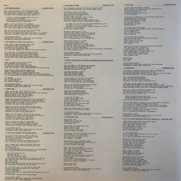 The Clash - Give 'Em Enough Rope (Vinyl, LP, Album, Stereo)