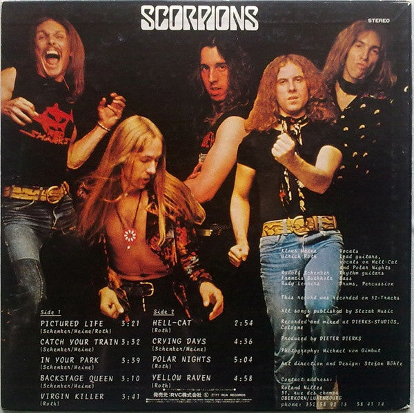 Scorpions - Virgin Killer (Vinyl, LP, Album)