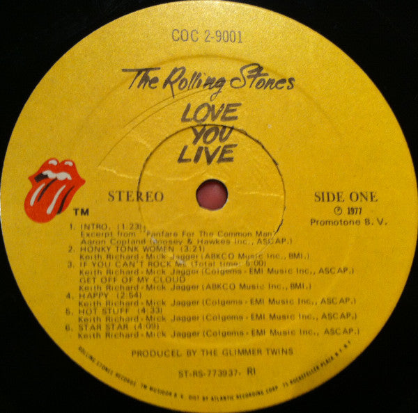 The Rolling Stones - Love You Live (2xVinyl, LP, Album) Good Plus (G+) / Good Plus (G+)