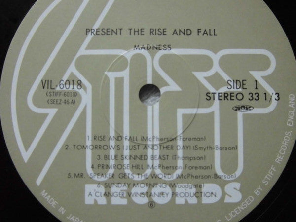 Madness - The Rise And Fall (Vinyl, LP, Album)