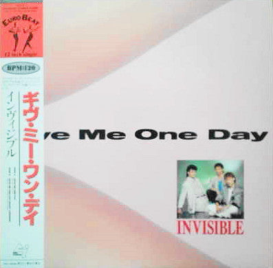 Invisible (7) - Give Me One Day (Vinyl, 12", 45 RPM, Maxi-Single) Very Good (VG) / Very Good (VG)