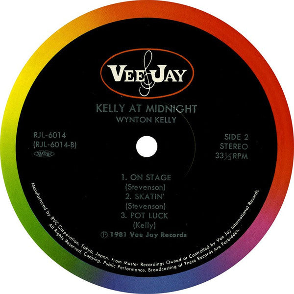 Wynton Kelly - Kelly At Midnite (Vinyl, LP, Album, Reissue, Stereo) Very Good Plus (VG+) / Very Good Plus (VG+)