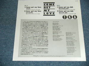 TKA - Come Get My Love (Vinyl, 12") Very Good Plus (VG+) / Very Good (VG)