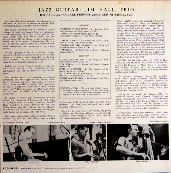 Jim Hall - Jazz Guitar (Vinyl, LP, Album, Reissue) Very Good Plus (VG+) / Very Good Plus (VG+)