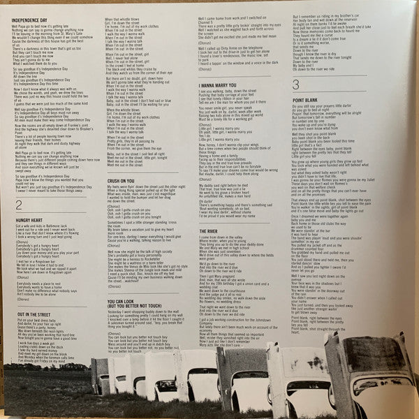 Bruce Springsteen - The River (Vinyl, LP, Album, Repress, Stereo)
