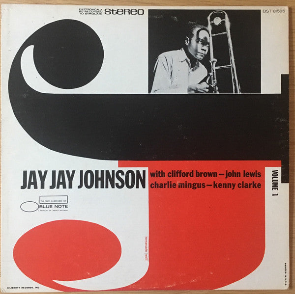 J.J. Johnson - The Eminent Jay Jay Johnson Volume 1 (Vinyl, LP, Compilation, Reissue, Stereo) Very Good Plus (VG+) / Very Good Plus (VG+)