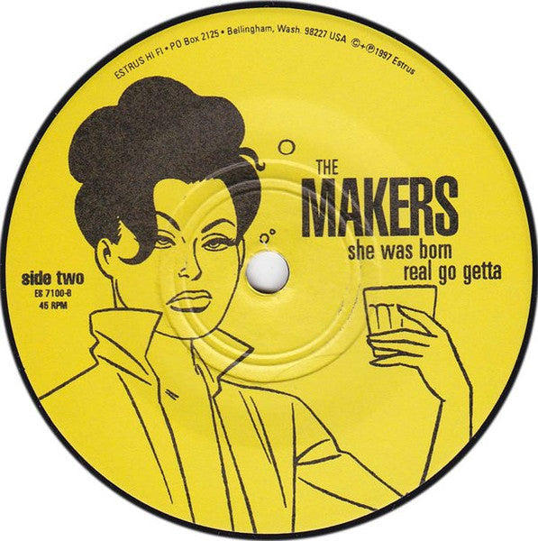 The Makers - Tear Your World Apart (2xVinyl, 7", 45 RPM) Very Good (VG) / Very Good (VG)