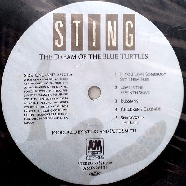 Sting - The Dream Of The Blue Turtles (Vinyl, LP, Album)