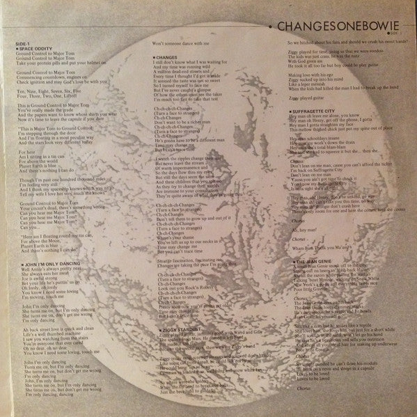 David Bowie - Changesonebowie = 魅せられし変容 (Vinyl, LP, Compilation)