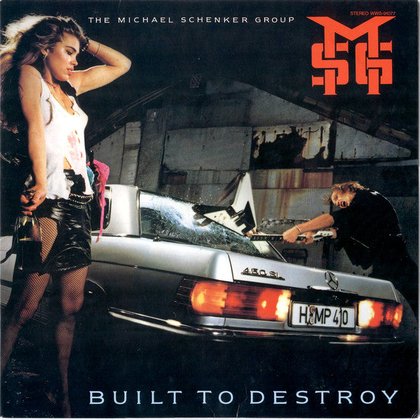 The Michael Schenker Group - Built To Destroy (Vinyl, LP, Album)