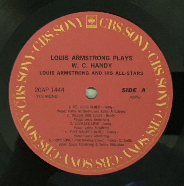 Louis Armstrong - Plays W.C. Handy (Vinyl, LP, Mono)