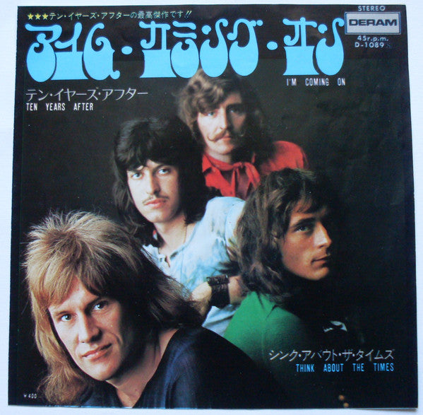 Ten Years After - I'm Coming On (Vinyl, 7", 45 RPM, Single, Stereo) Very Good Plus (VG+) / Very Good (VG)