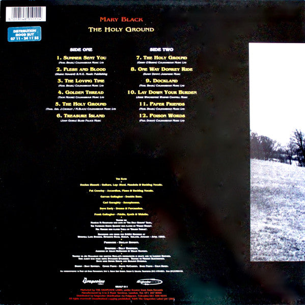 Mary Black - The Holy Ground (Vinyl, LP, Album) Very Good Plus (VG+) / Near Mint (NM or M-)