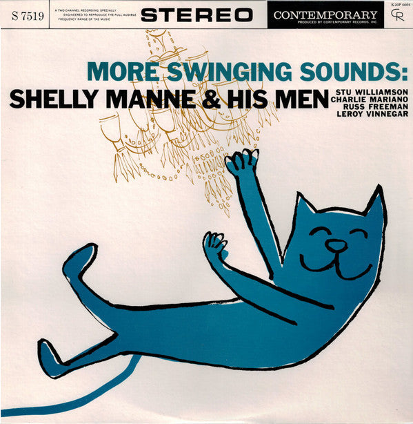 Shelly Manne & His Men - More Swinging Sounds (Vinyl, LP, Album, Reissue, Stereo) Very Good Plus (VG+) / Very Good Plus (VG+)