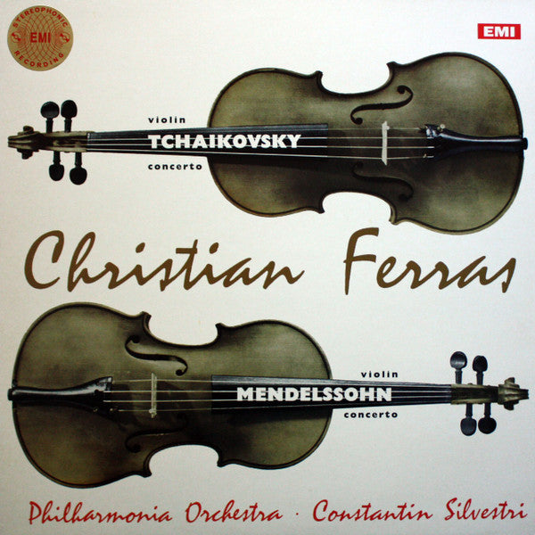 Pyotr Ilyich Tchaikovsky - Violin Concerto In D / Violin Concerto In E Minor (Vinyl, LP, Album, Reissue, Stereo) Very Good Plus (VG+) / Very Good (VG)