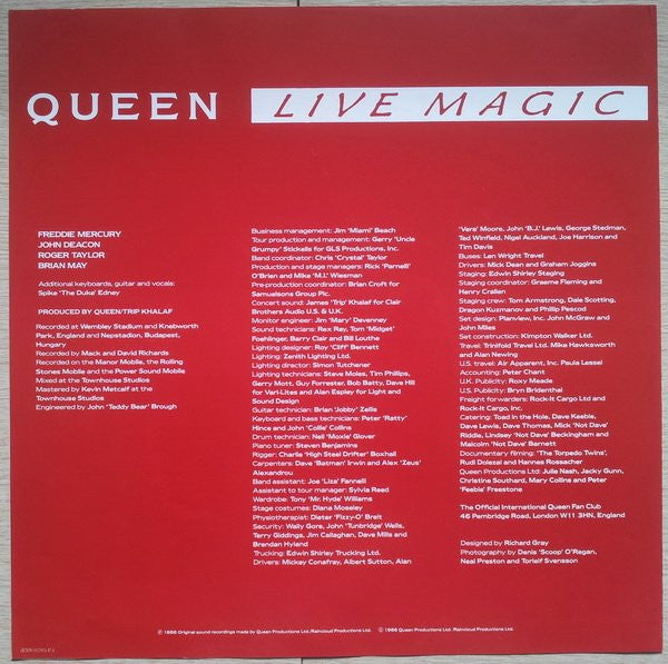 Queen - Live Magic (Vinyl, LP, Album)