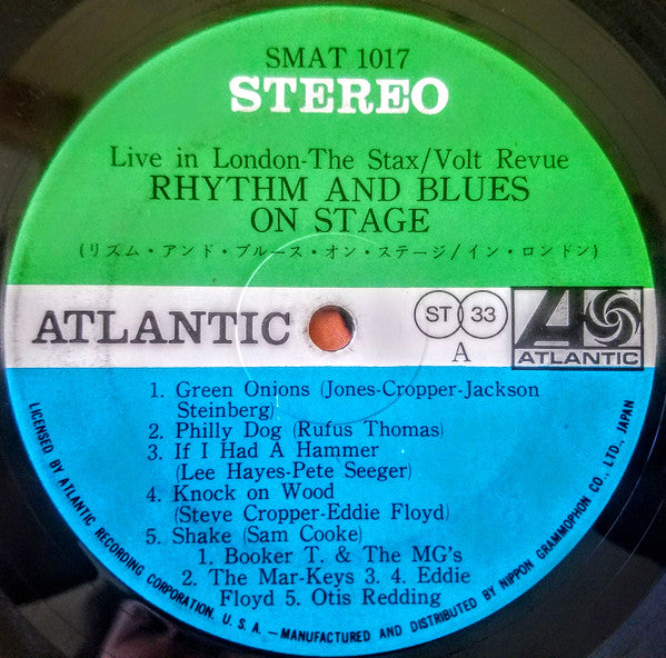 Various - Live In London - The Stax/Volt Revue, Rhythm And Blues on Stage (Vinyl, LP, Album, Stereo) Very Good Plus (VG+) / Fair (F)