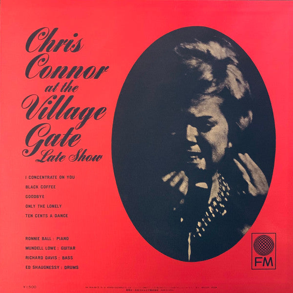 Chris Connor - At The Village Gate (Vinyl, LP, Album, Stereo)