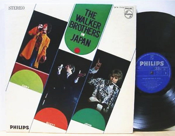 The Walker Brothers - The Walker Brothers In Japan (Vinyl, LP, Deluxe Edition, Stereo) Good Plus (G+) / Good Plus (G+)