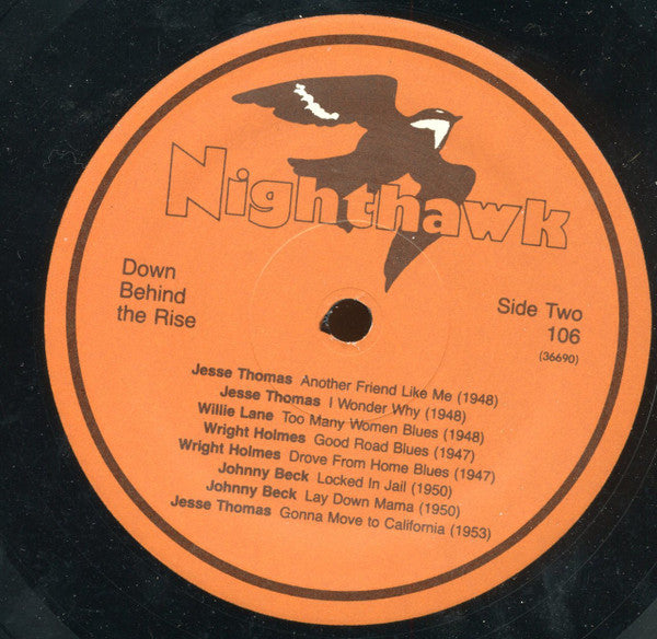Various - Down Behind The Rise 1947-1953 (Vinyl, LP, Compilation, Mono) Very Good Plus (VG+) / Very Good Plus (VG+)