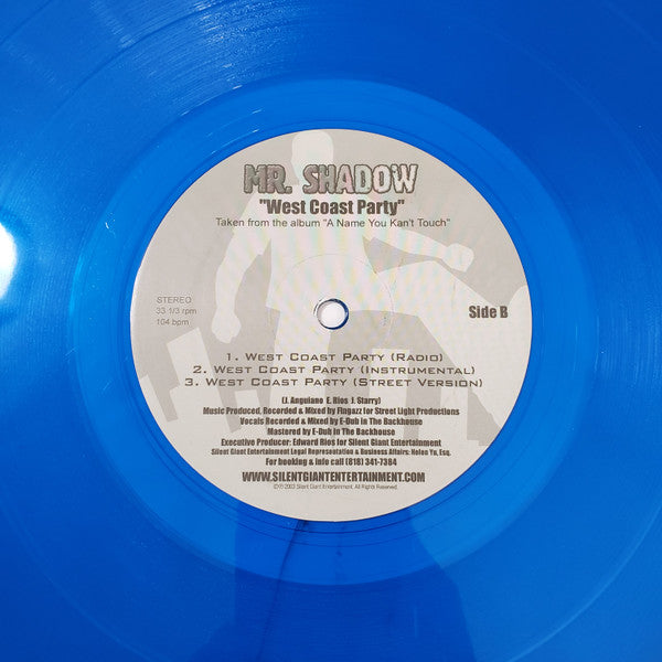 Mr. Shadow - Who Wanna Roll (Vinyl, 33 ⅓ RPM, 12") Very Good (VG) / Very Good Plus (VG+)