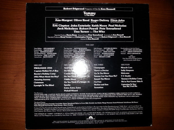 Various - Tommy (Original Soundtrack Recording) (Vinyl, LP, Album)