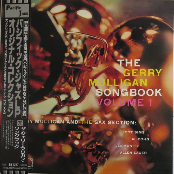 Gerry Mulligan And The Sax Section - The Gerry Mulligan Songbook Volume 1 (Vinyl, LP, Album, Reissue, Mono) Very Good Plus (VG+) / Very Good Plus (VG+)