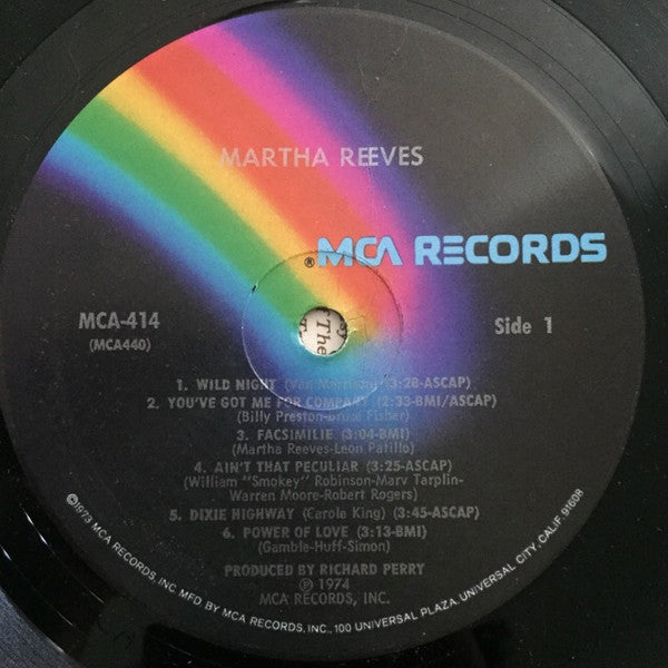 Martha Reeves - Martha Reeves (Vinyl, LP, Album) Good Plus (G+) / Very Good (VG)