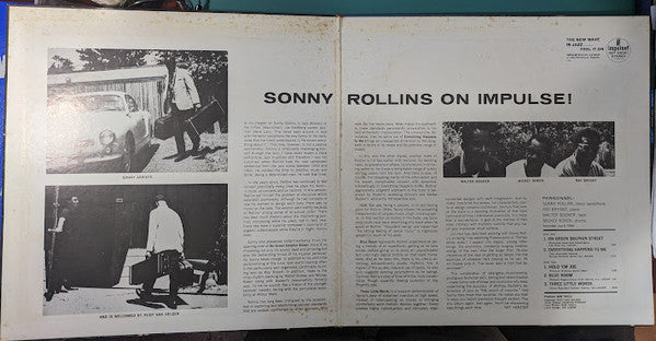 Sonny Rollins - On Impulse! (Vinyl, LP, Album, Reissue, Stereo)