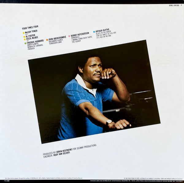 McCoy Tyner - 4 X 4 (Vinyl, LP, Album)