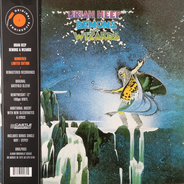 Uriah Heep - Demons And Wizards (Vinyl, Vinyl, LP, Album, Limited Edition, Numbered, Reissue, Remastered, 7", 45 RPM, Single) Near Mint (NM or M-) / Very Good Plus (VG+)
