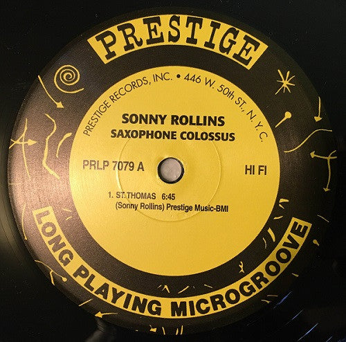 Sonny Rollins - Saxophone Colossus (2xVinyl, 12", 45 RPM, Album, Limited Edition, Numbered, Reissue, Remastered, Mono) Very Good (VG) / Very Good Plus (VG+)