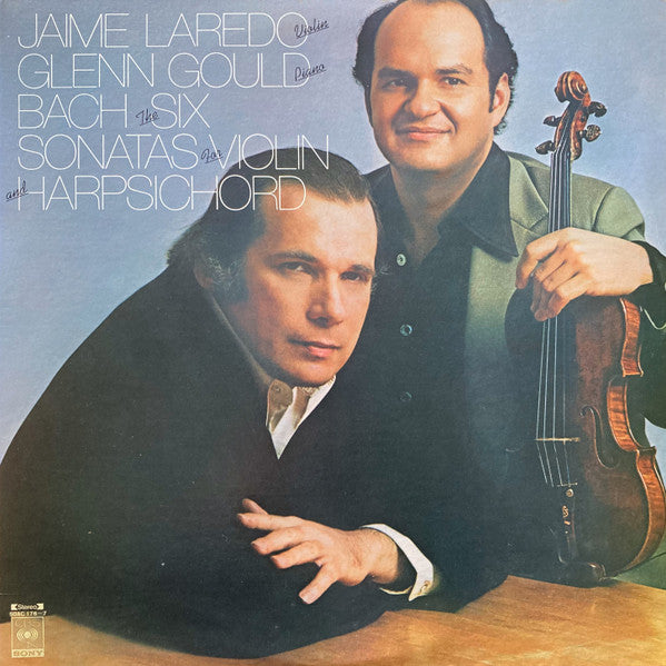 Jaime Laredo - The Six Sonatas For Violin And Harpsichord (2xVinyl, LP, Album, Stereo) Very Good Plus (VG+) / Very Good Plus (VG+)