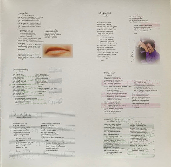 Janis Ian - Billie's Bones (Vinyl, Vinyl, LP, Album, 12", 45 RPM, Stereo) Very Good Plus (VG+) / Near Mint (NM or M-)