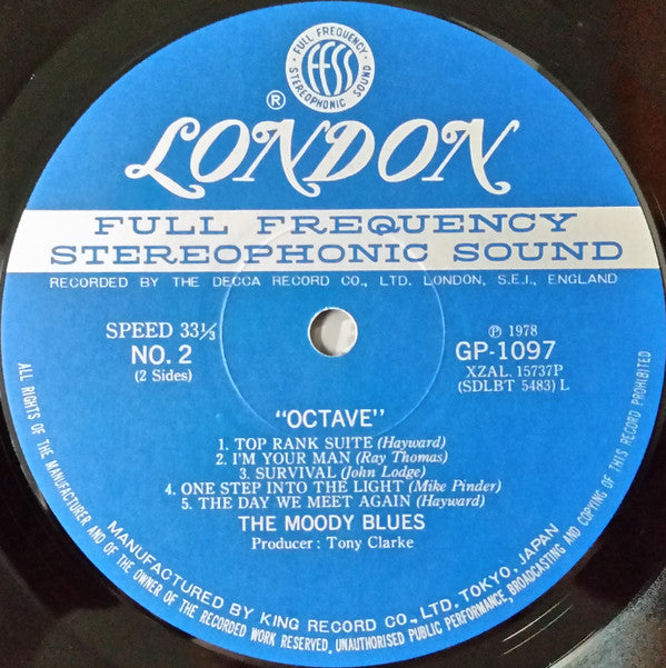 The Moody Blues - Octave (Vinyl, LP, Album)