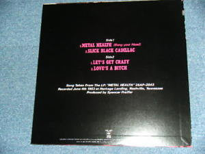 Quiet Riot - Live Riot (Vinyl, 12", EP) Very Good Plus (VG+) / Very Good Plus (VG+)