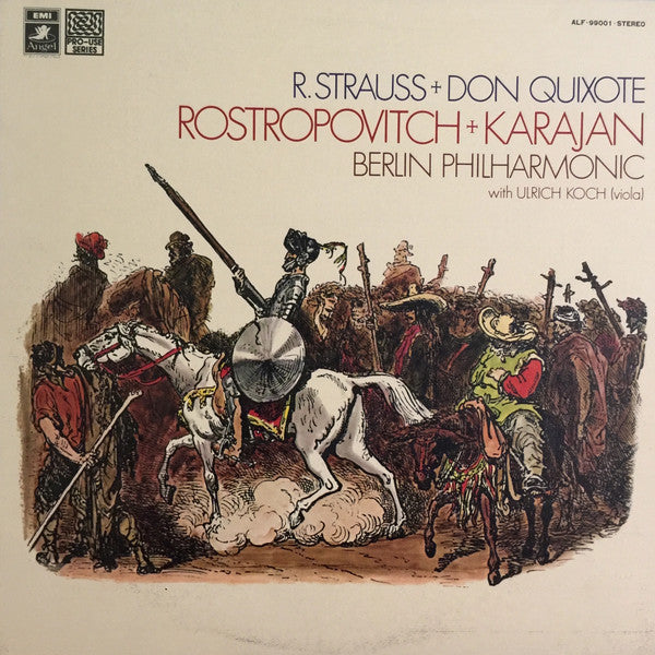 Richard Strauss - Don Quixote (Vinyl, LP, Album, Stereo) Very Good Plus (VG+) / Near Mint (NM or M-)