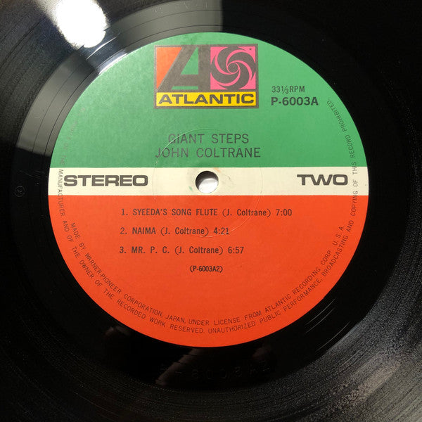 John Coltrane - Giant Steps = ジャイアント・ステップス (Vinyl, LP, Album, Reiss...