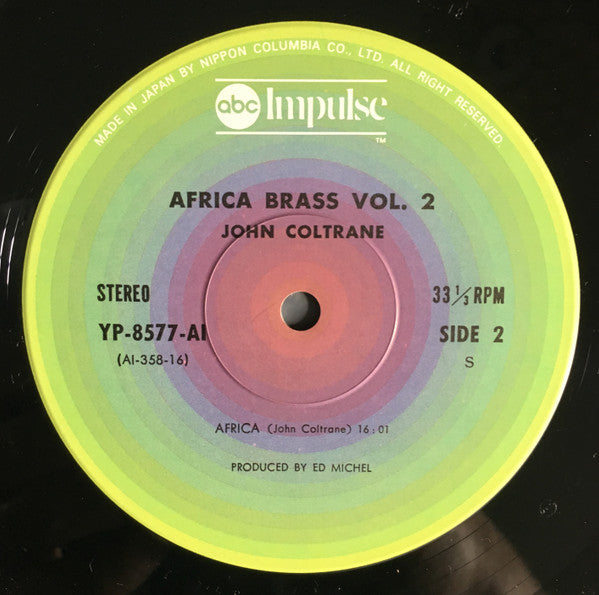 John Coltrane - The Africa Brass Sessions, Vol. 2 (Vinyl, LP, Album) Very Good Plus (VG+) / Very Good Plus (VG+)
