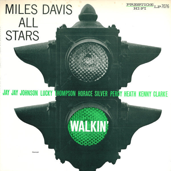 Miles Davis All Stars - Walkin' (Vinyl, LP, Album, Mono, Reissue) Very Good Plus (VG+) / Very Good Plus (VG+)