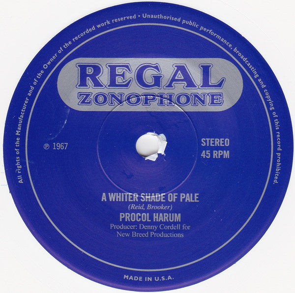 Procol Harum - Procol Harum (Vinyl, Vinyl, Vinyl, All Media, LP, Album, Reissue, Remastered, Mono, 12", 33 ⅓ RPM, 45 RPM, Mono, 7", 45 RPM, Stereo) Very Good Plus (VG+) / Very Good Plus (VG+)