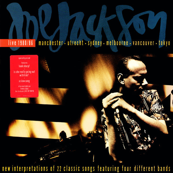 Joe Jackson - Live 1980 / 86 (2xVinyl, LP, Album) Very Good Plus (VG+) / Very Good (VG)