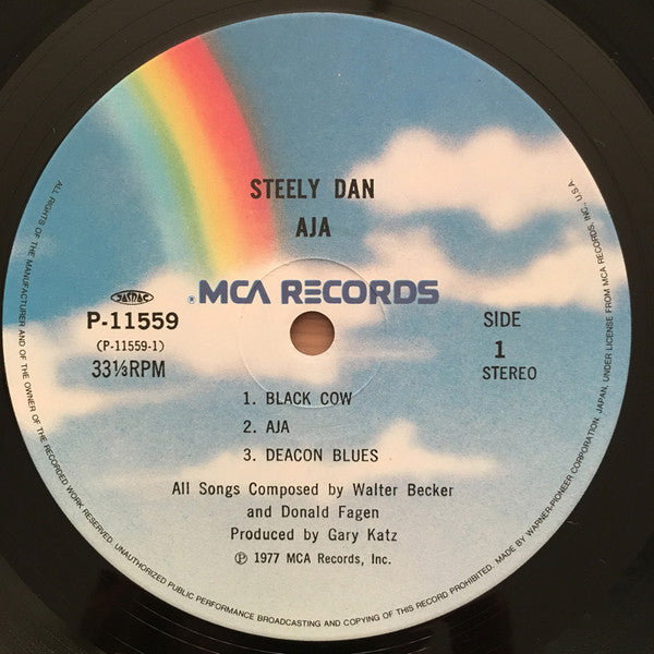 Steely Dan - Aja (Vinyl, LP, Album, Reissue, Stereo) Very Good Plus (VG+) / Very Good Plus (VG+)