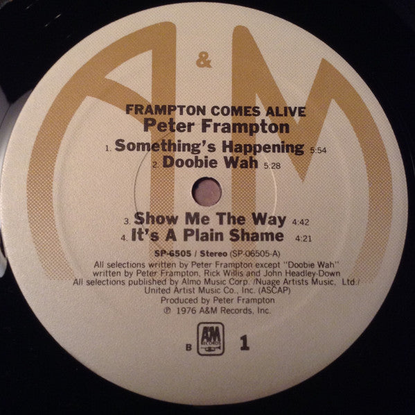 Peter Frampton - Frampton Comes Alive! (2xVinyl, LP, Album, Reissue) Good Plus (G+) / Very Good Plus (VG+)