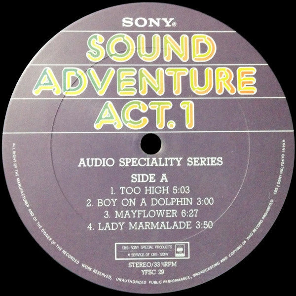Yuji Ohno - Sound Adventure Act.1 (Vinyl, LP, Album)