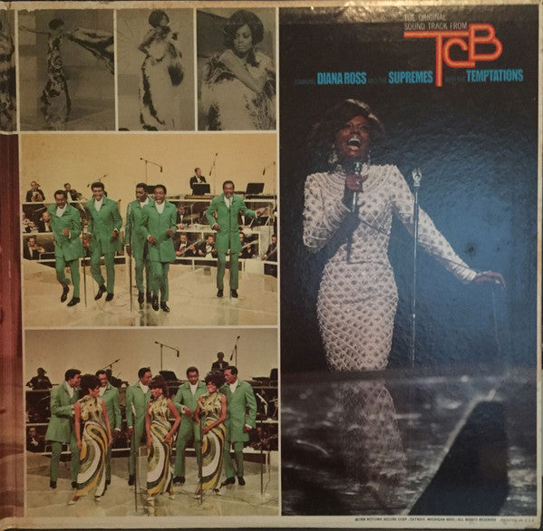 The Supremes - (The Original Sound Track From) TCB (Vinyl, LP, Album, Stereo) Very Good (VG) / Very Good (VG)