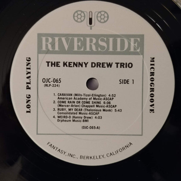 The Kenny Drew Trio - Kenny Drew Trio (Vinyl, LP, Album, Reissue, Mono) Very Good (VG) / Good Plus (G+)