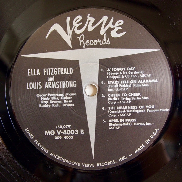 Ella Fitzgerald - Ella And Louis (Vinyl, LP, Album, Reissue, Remastered, Mono) Near Mint (NM or M-) / Near Mint (NM or M-)